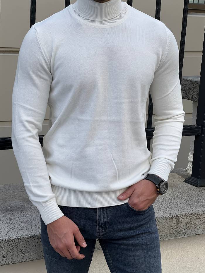 Angelo - Hochgeschlossener Pullover