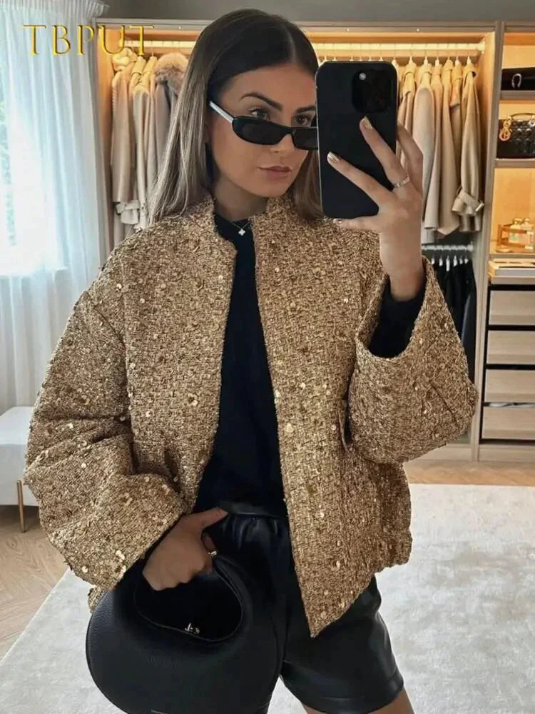 Niamh - Elegante Paillettenjacke für Damen