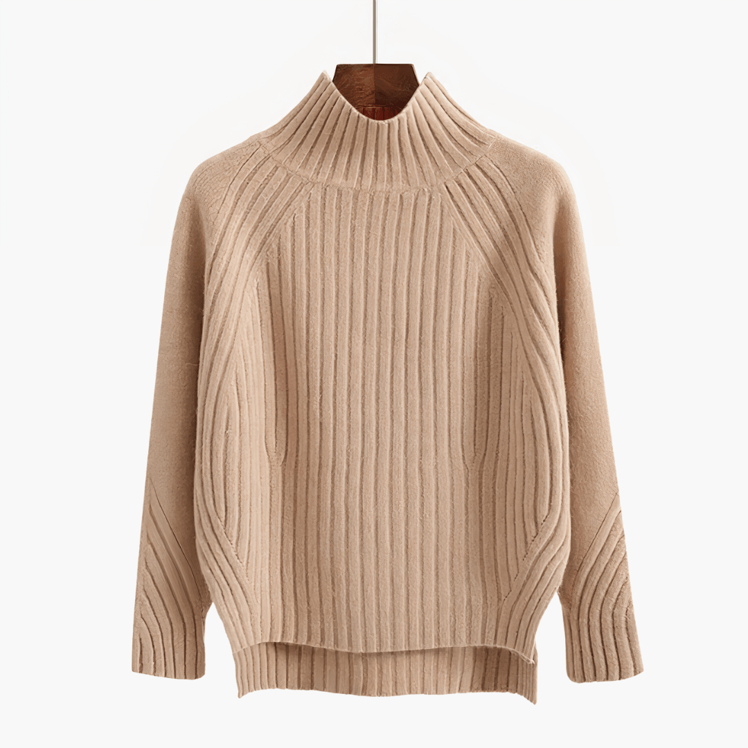 Elizabeth - Schicker und Stilvoller Herbst-Strickpullover mit Rundhalsausschnitt für Damen