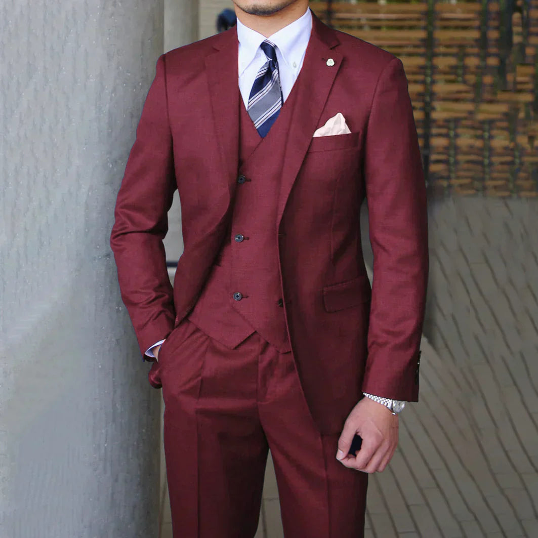Augustin | Herren Eleganter Slim - Fit - Anzug