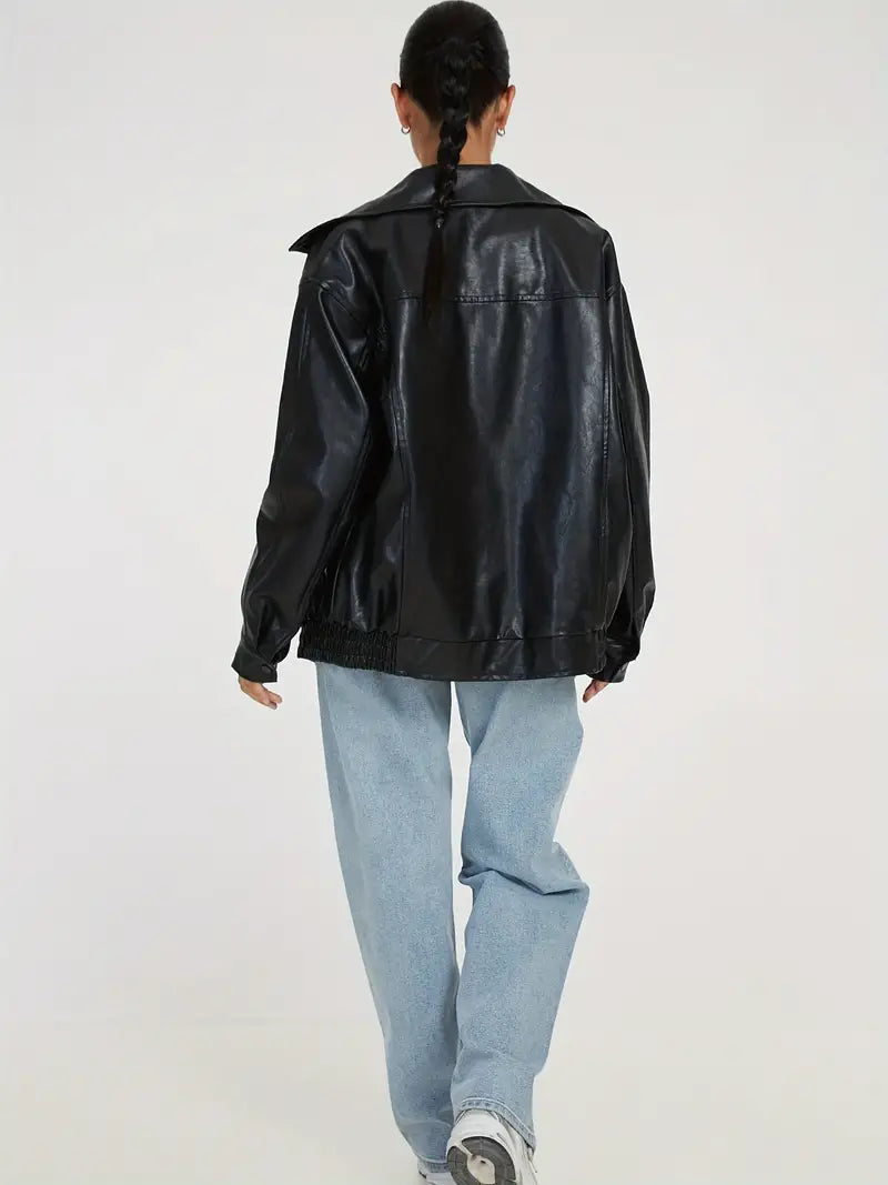 Adeylin | Elegante Damen-Lederjacke
