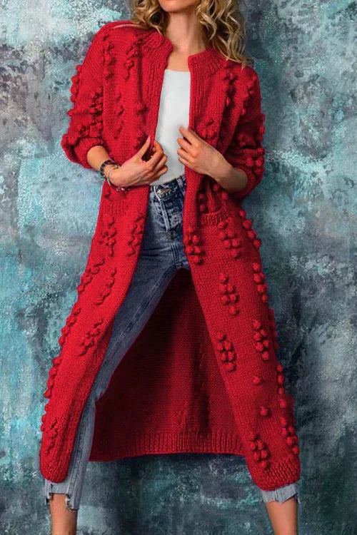 Cary | Elegante farbige Strickjacke