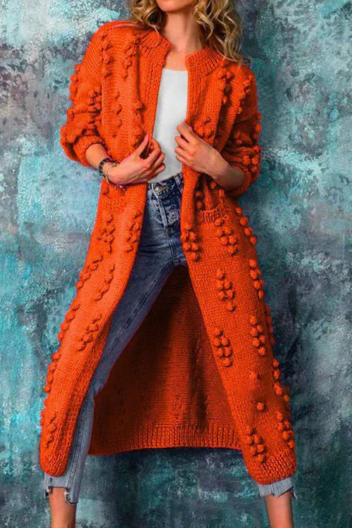 Cary | Elegante farbige Strickjacke