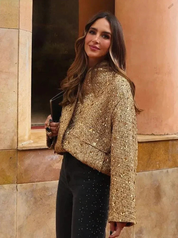 Niamh - Elegante Paillettenjacke für Damen