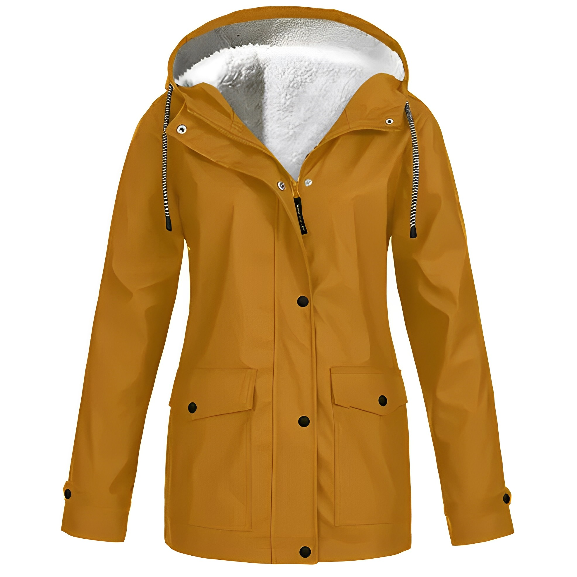 Laura | Stylische Fleece gefütterte Wärme Damenjacke