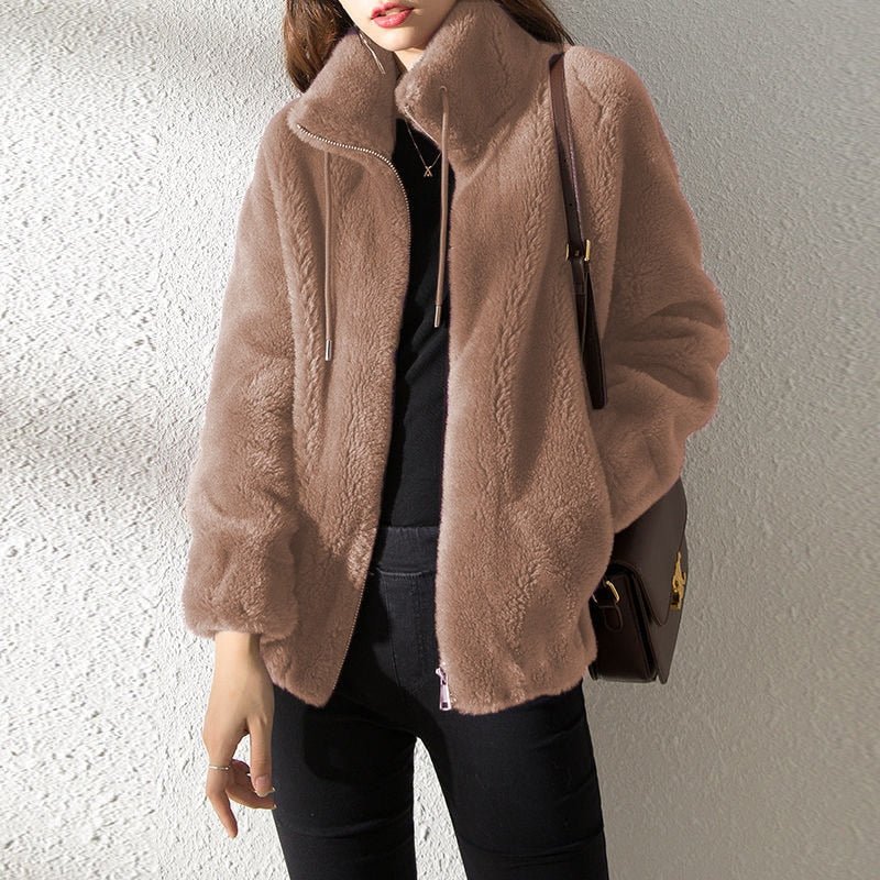 Emily - Stilvolle Gesteppte Fleecejacke für Damen im Herbst