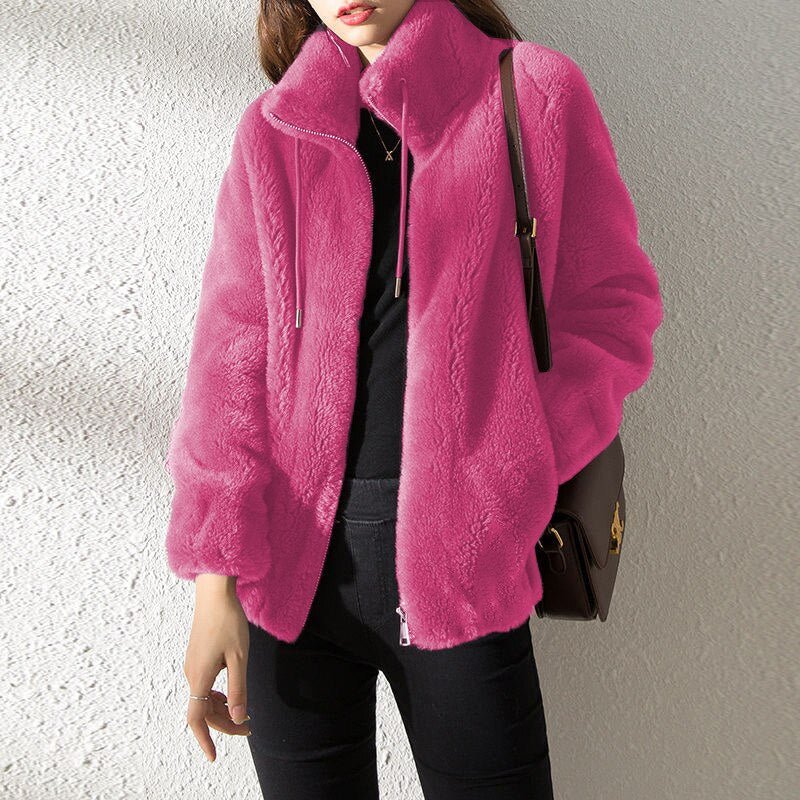 Emily - Stilvolle Gesteppte Fleecejacke für Damen im Herbst