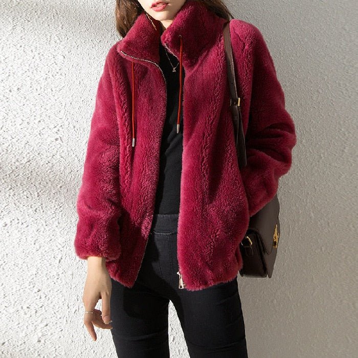 Emily - Stilvolle Gesteppte Fleecejacke für Damen im Herbst