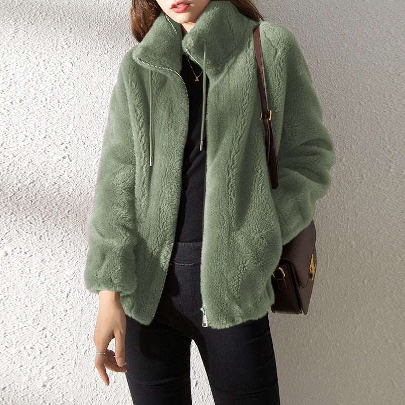 Emily - Stilvolle Gesteppte Fleecejacke für Damen im Herbst