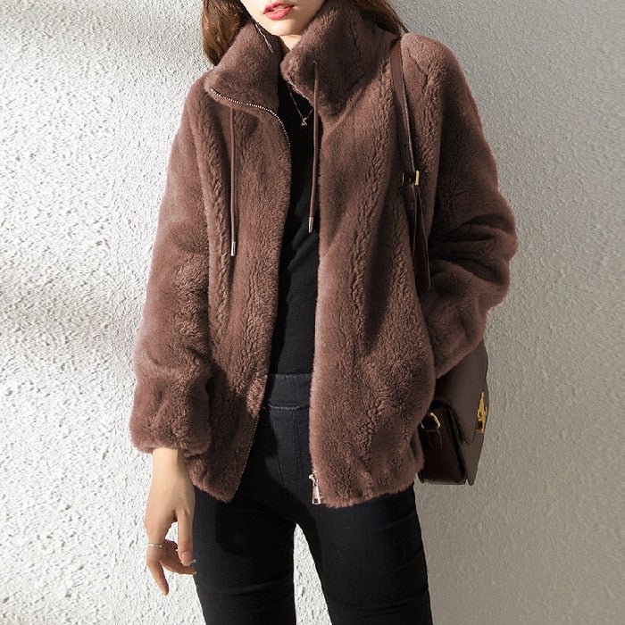 Emily - Stilvolle Gesteppte Fleecejacke für Damen im Herbst