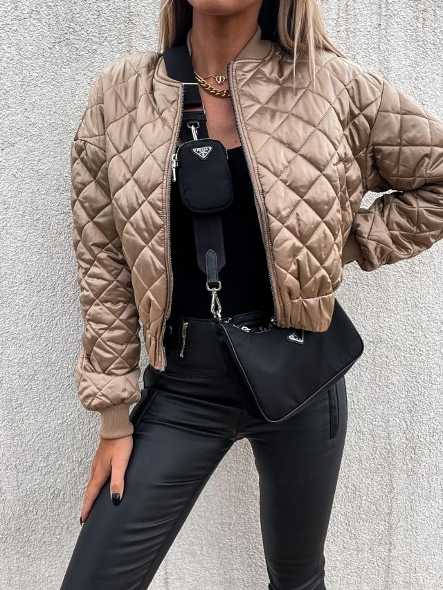 Ira - Schicke und Stilvolle Gewattete Herbstjacke für Damen