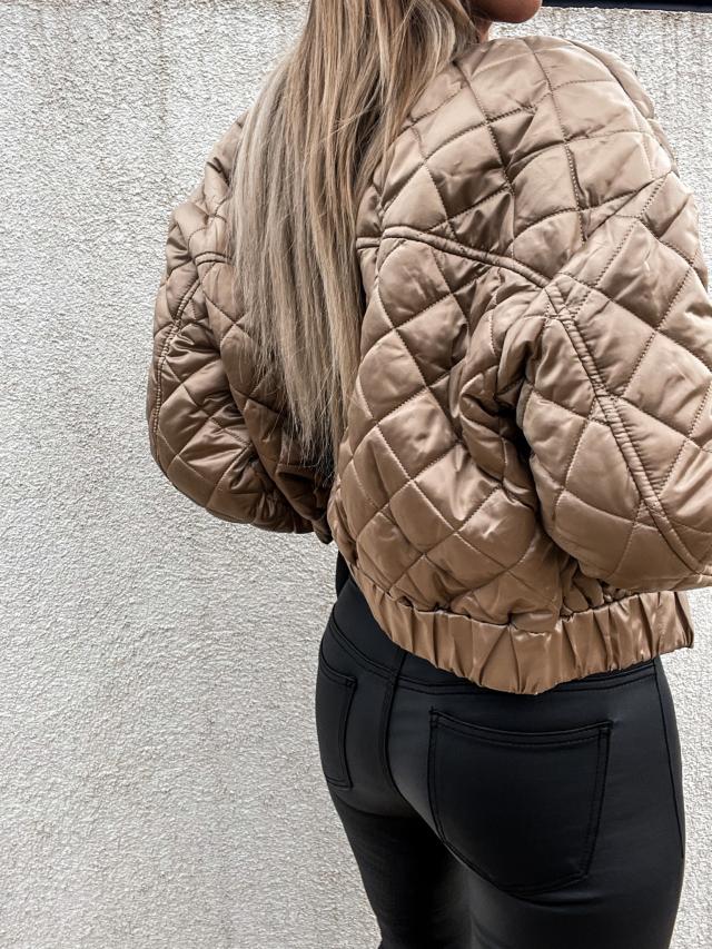 Ira - Schicke und Stilvolle Gewattete Herbstjacke für Damen