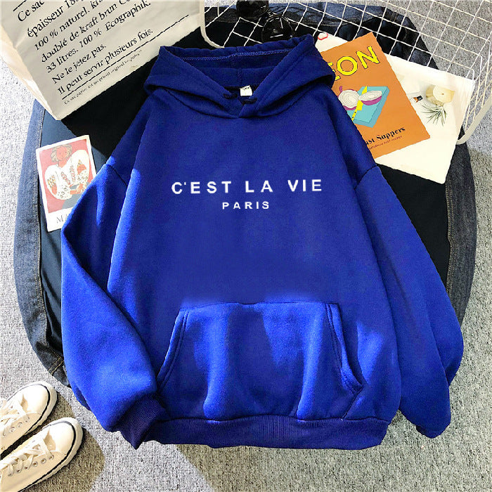 Everly - Lässiger und Bequemer Herbst-Hoodie mit Letterprint für Damen
