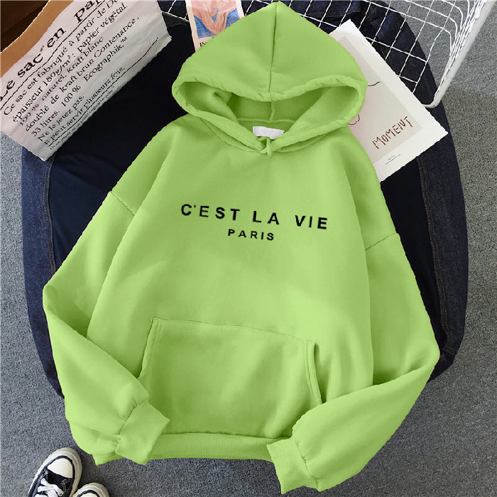 Everly - Lässiger und Bequemer Herbst-Hoodie mit Letterprint für Damen