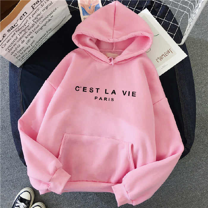 Everly - Lässiger und Bequemer Herbst-Hoodie mit Letterprint für Damen