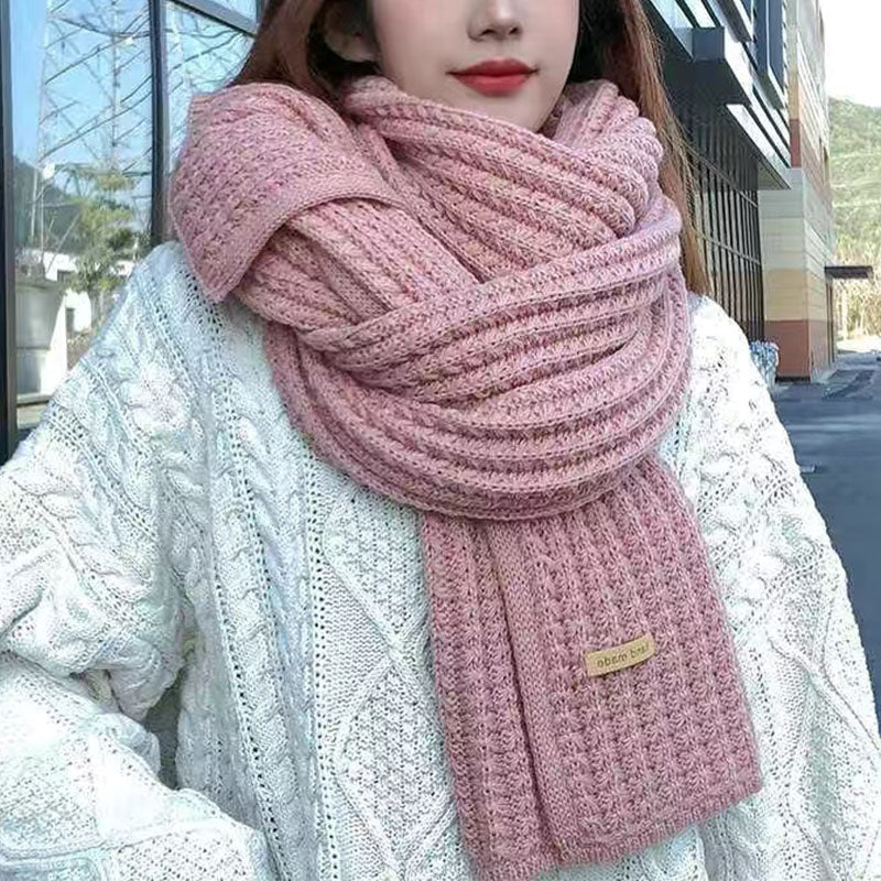 Maaria - Damen dicker gestrickter Wollschal