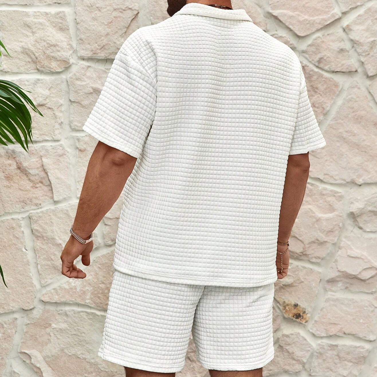Bequemes Hemd und Shorts für Männer