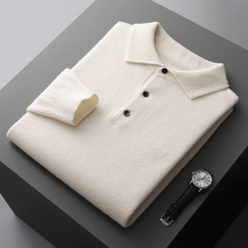 Eckhart | Poloshirt aus Kaschmir