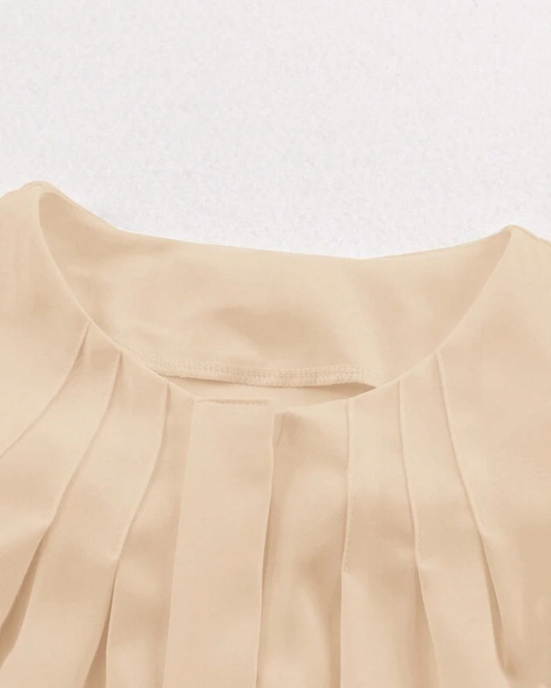 Ellen | Elegantes Plissee-Hemd - Zeitloser Stil für jeden Anlass