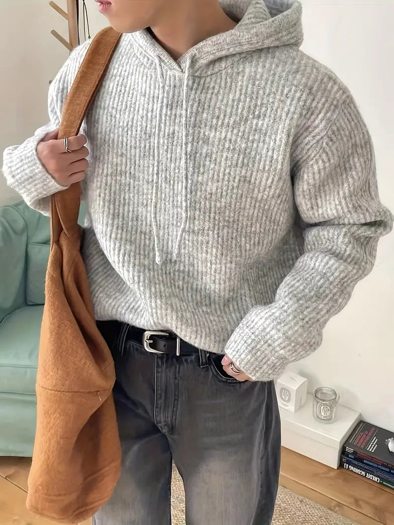 Jari - Müheloser Stil Trendiger Gestreifter Strickpullover