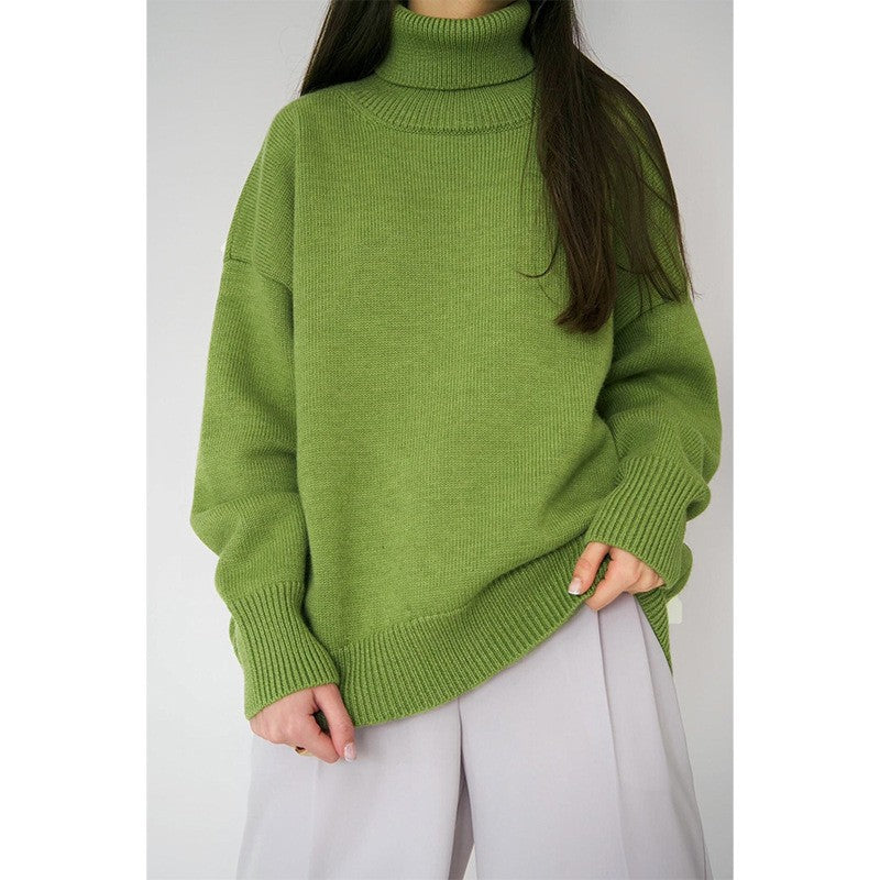 Klassischer Rollkragenpullover für Damen