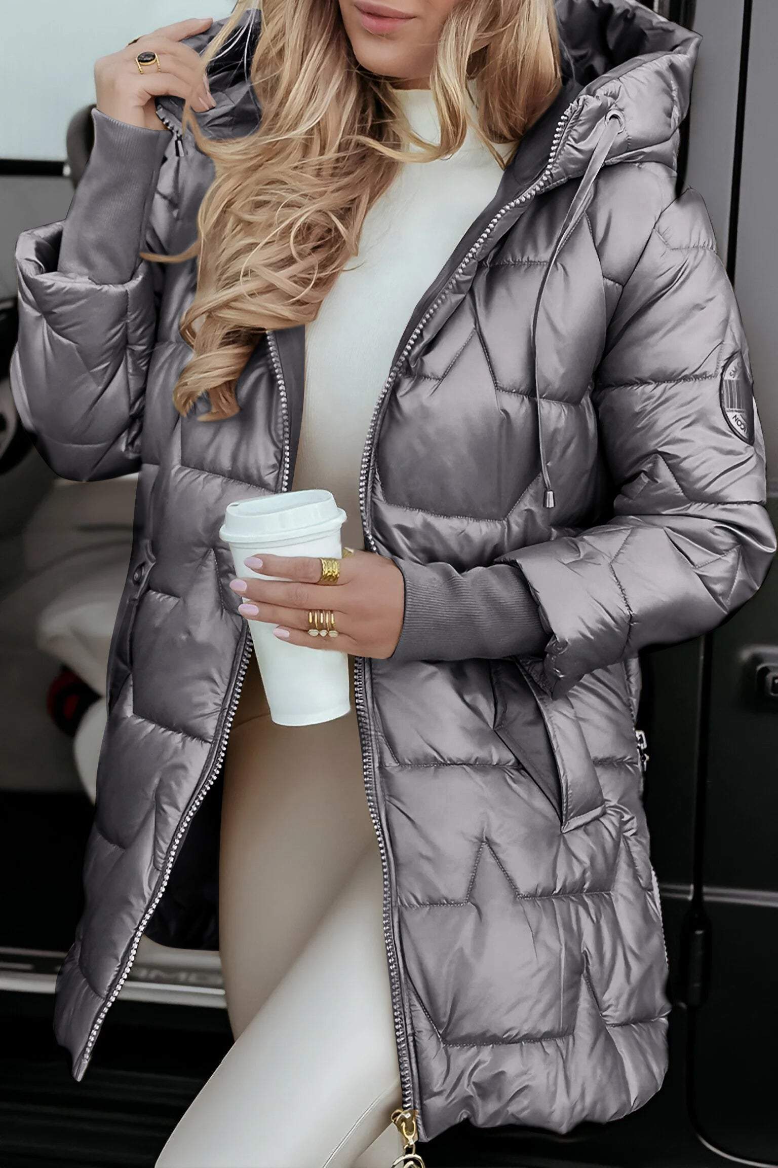 Gemütliche Herbstjacke für Frauen