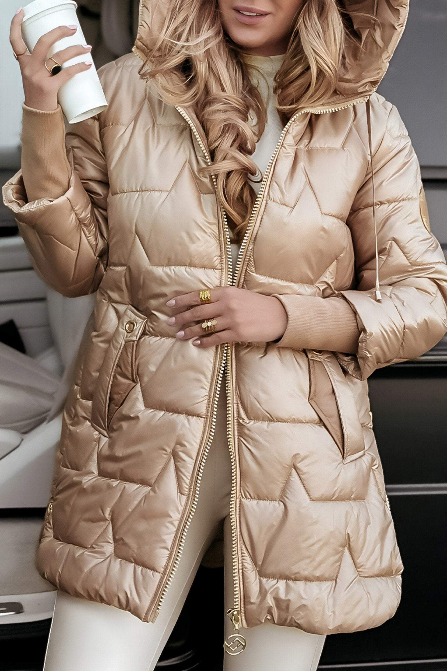 Gemütliche Herbstjacke für Frauen