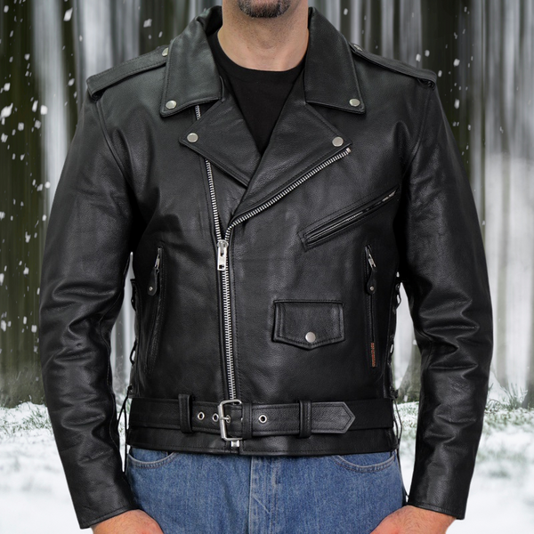 Henrik - lederjacke für herren