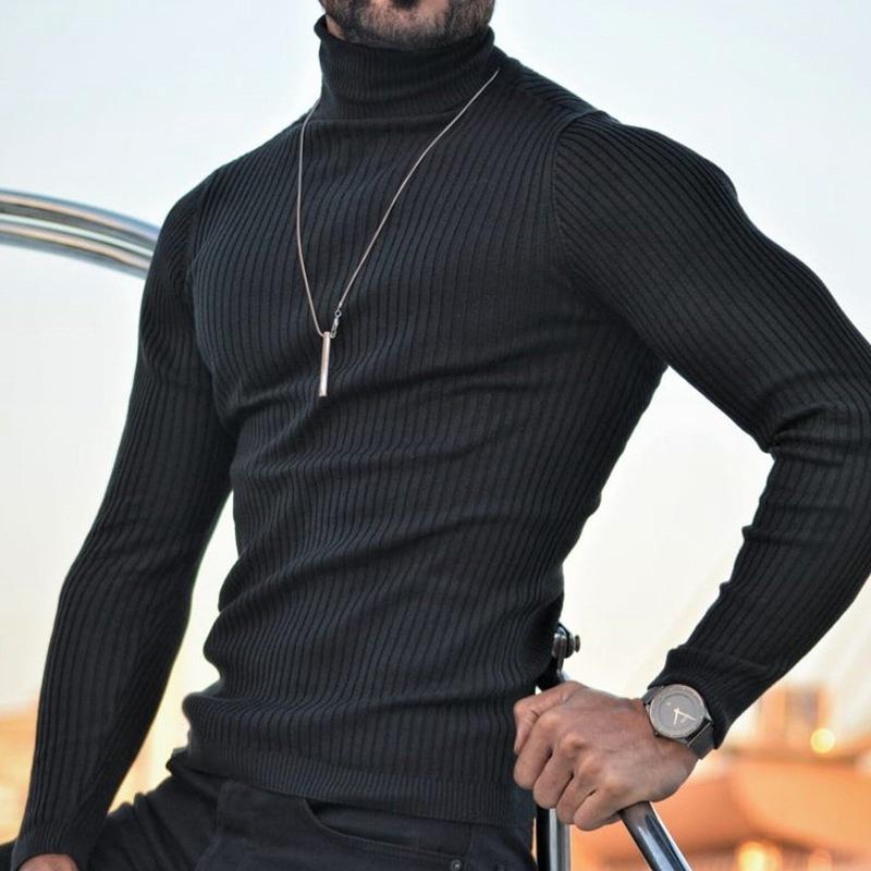 Adil - Lässiger Rollkragenpullover