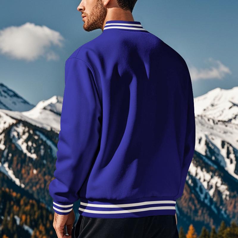 Lässige Herren Baseballjacke