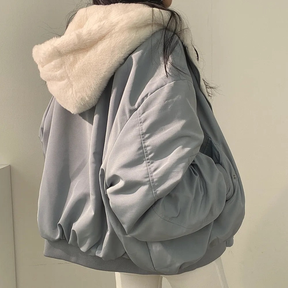 Wendbare Jacke für Frauen - Berry