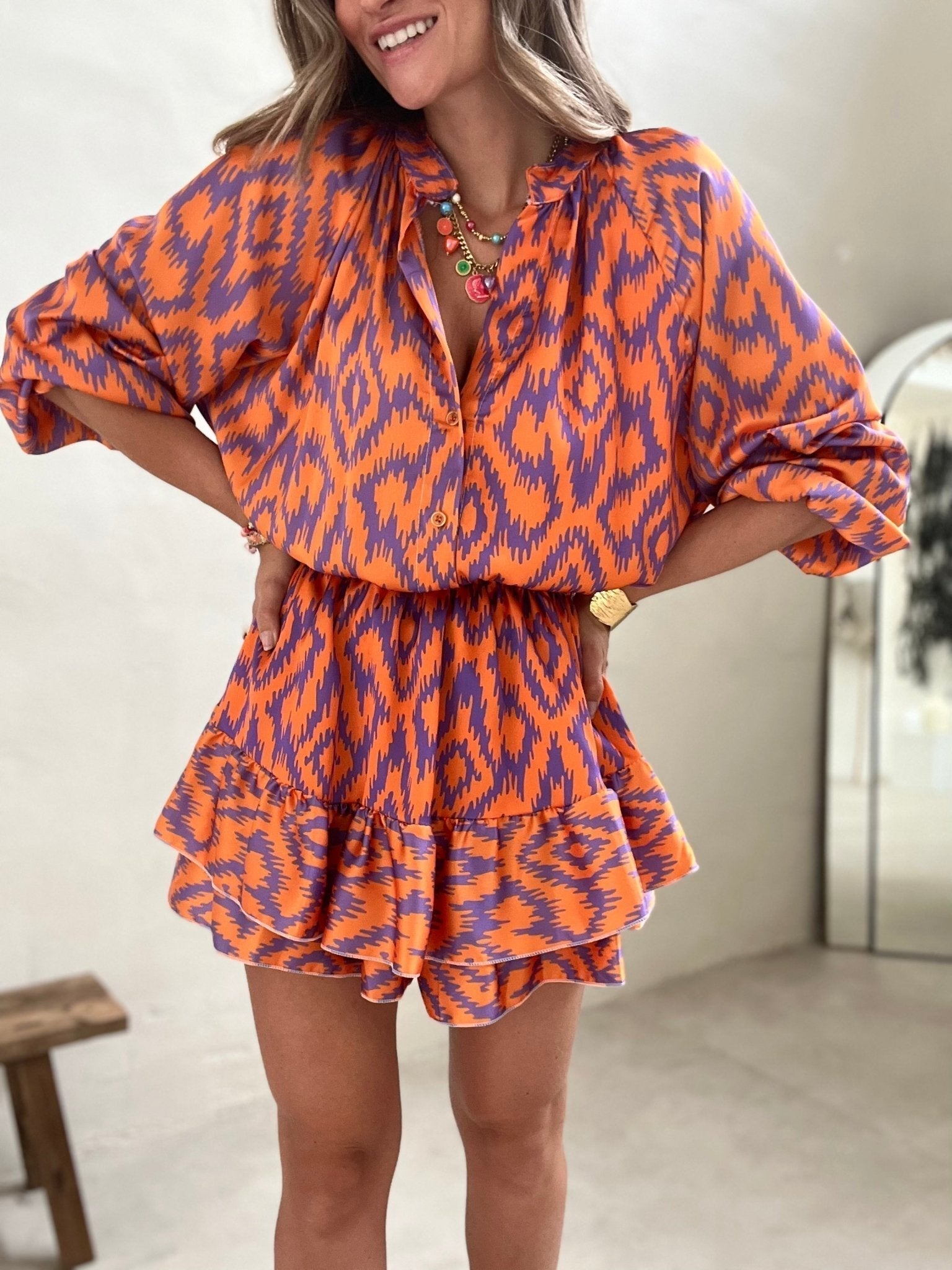 Kylie - Elegantes Turtle-Sommerkleid