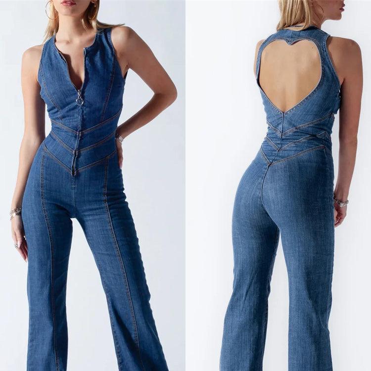 Bella - Trendiger und bequemer Retro-Jumpsuit für Damen