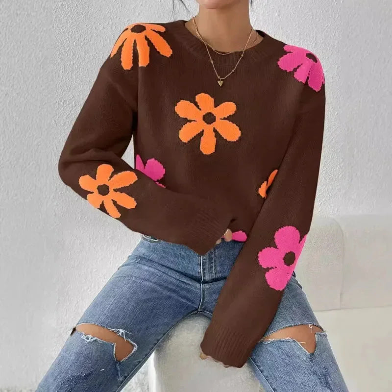 Joshi | Blütenpullover
