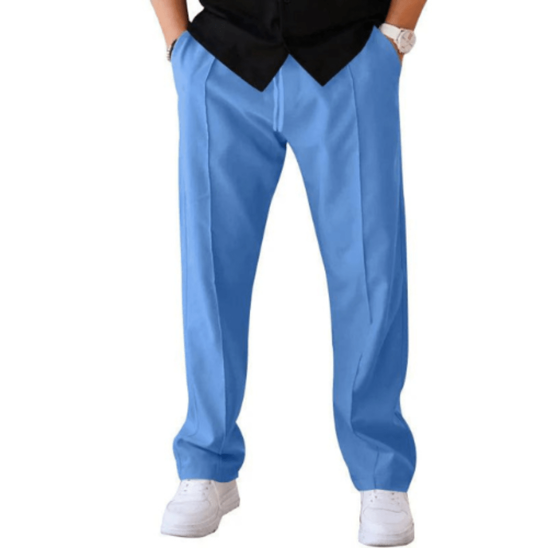 Weite Palazzo Hose Herren - Eleganter Schnitt für Stil und Komfort