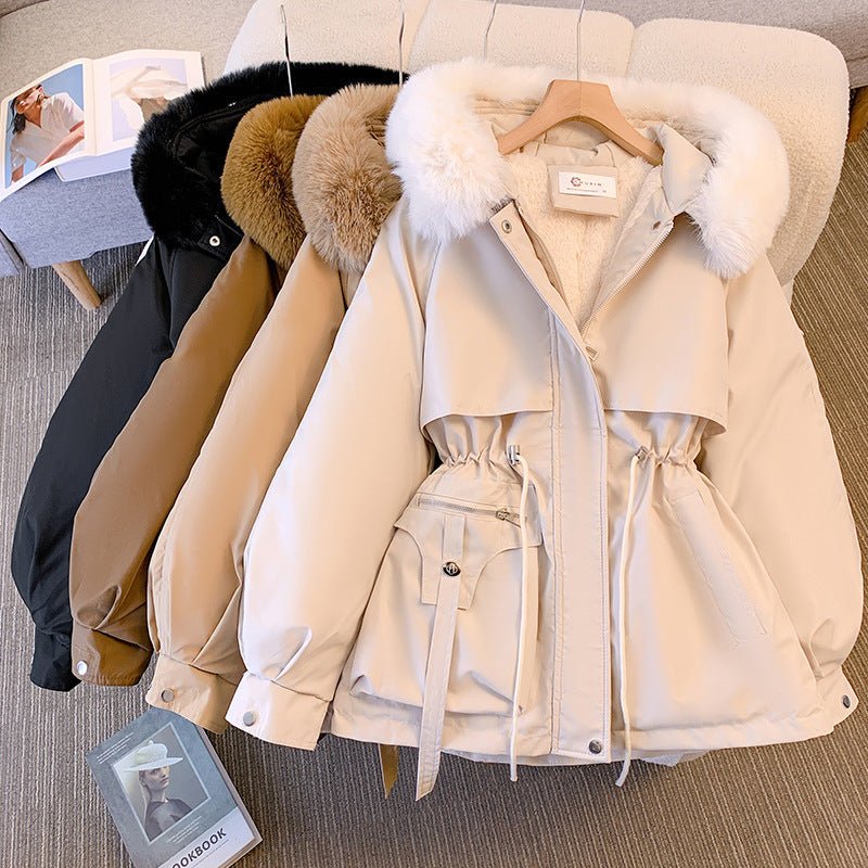 Natasja Winterjacke mit Fellkapuze