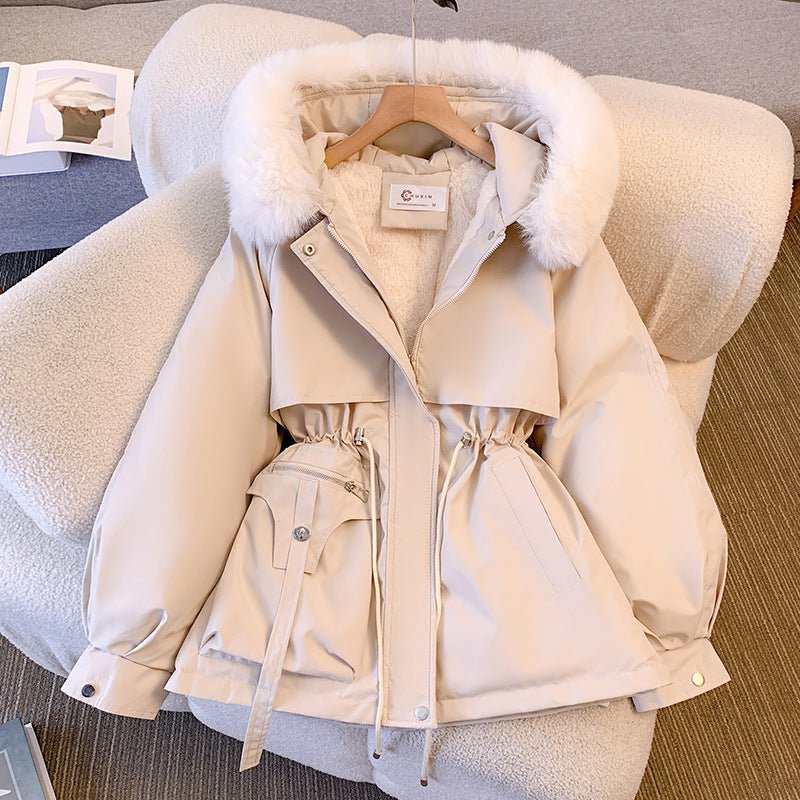 Natasja Winterjacke mit Fellkapuze