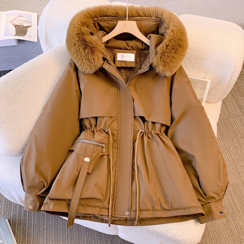 Natasja Winterjacke mit Fellkapuze
