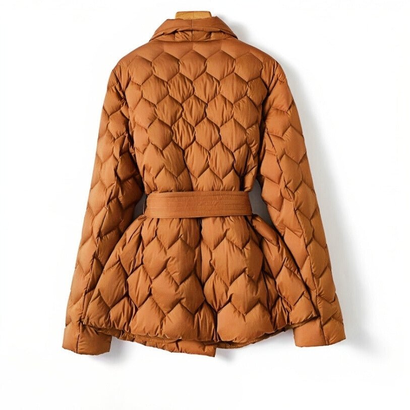 Sanna Krawattengürtel Pufferjacke