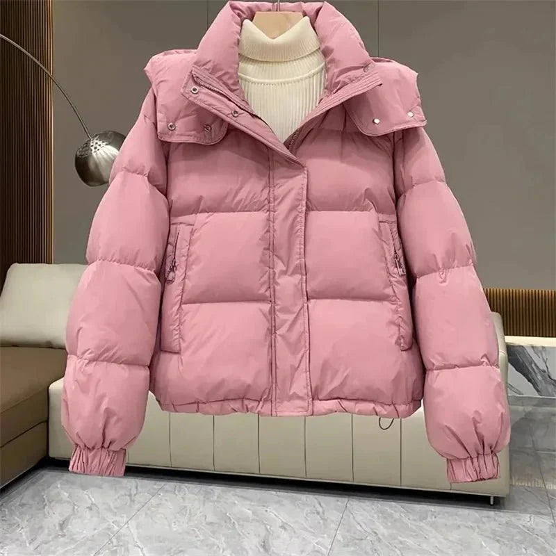 Simonne Kapuzen Pufferjacke für Damen