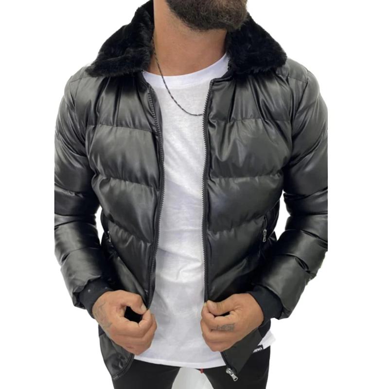 Wattierte Jacke mit Reißverschluss für Herren