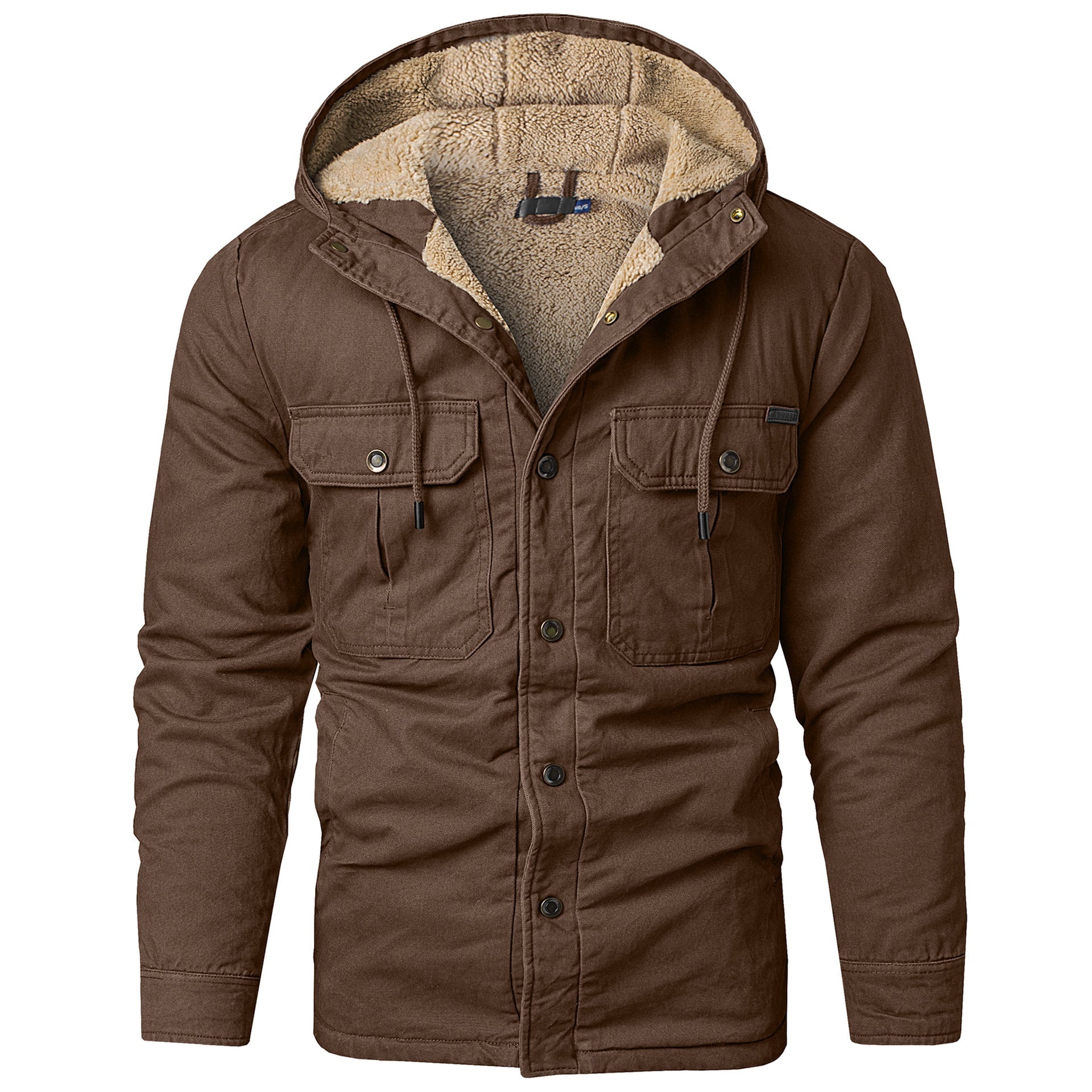 Victor – plüschige und warme winterjacke für herren