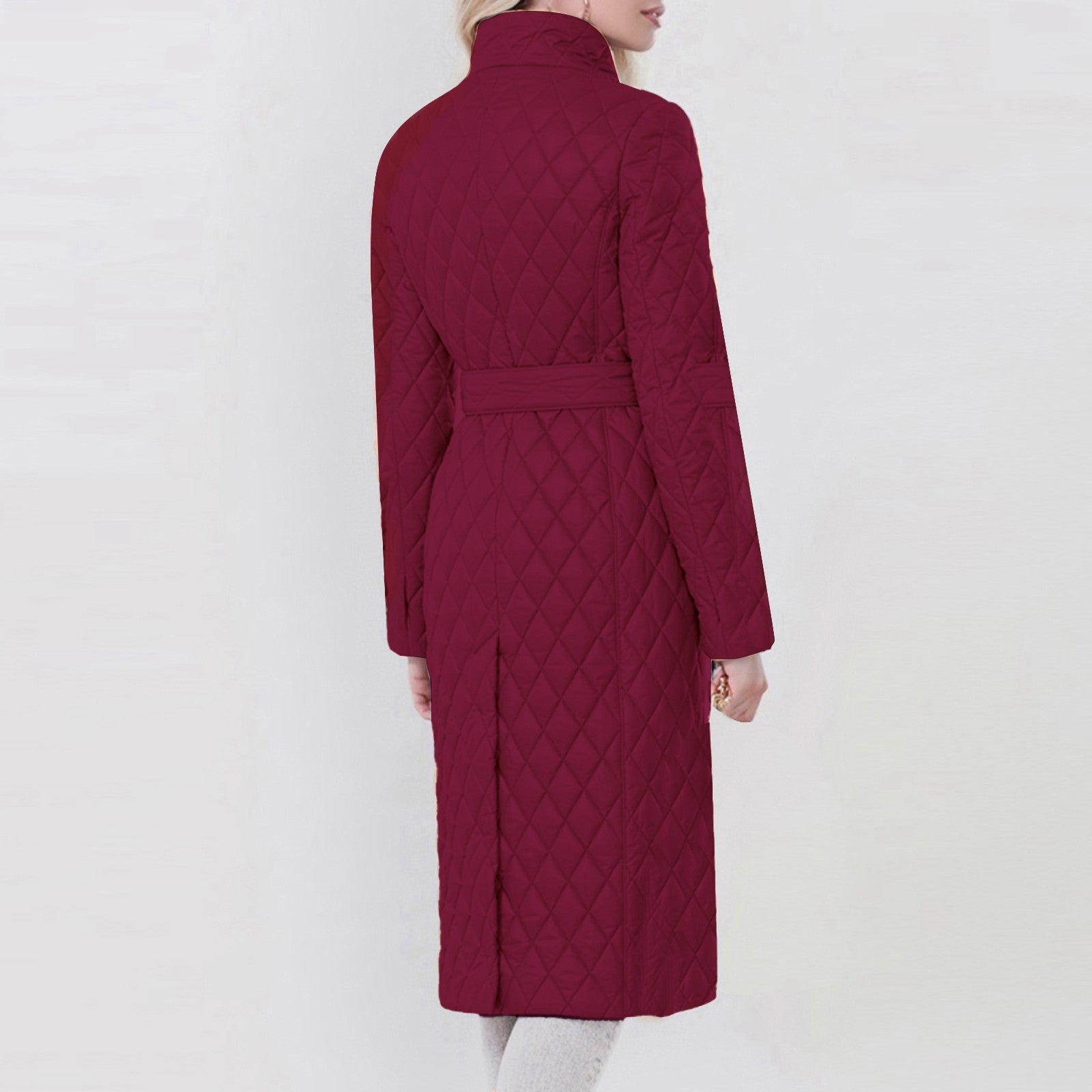 Sia | Frauen Lange Baumwolle Daunenmäntel Winter Mode Jacke