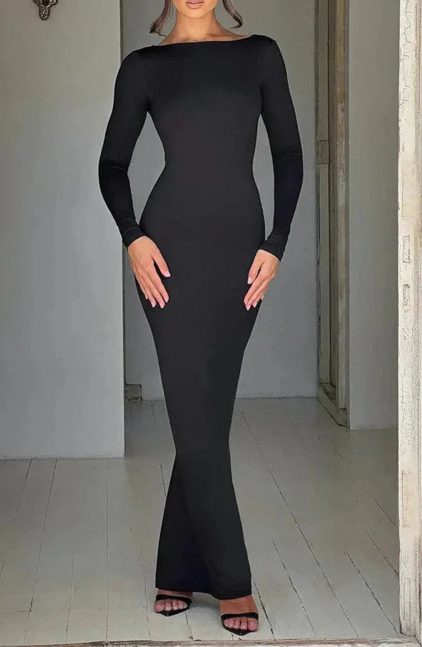 Adoifa – Elegantes Rückenfreies Maxi-Partykleid