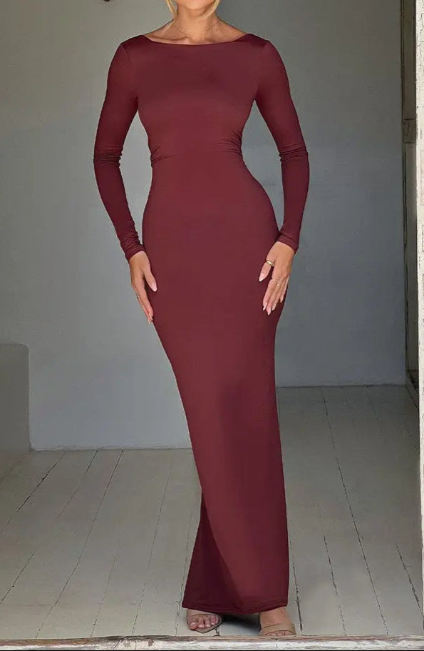 Adoifa – Elegantes Rückenfreies Maxi-Partykleid