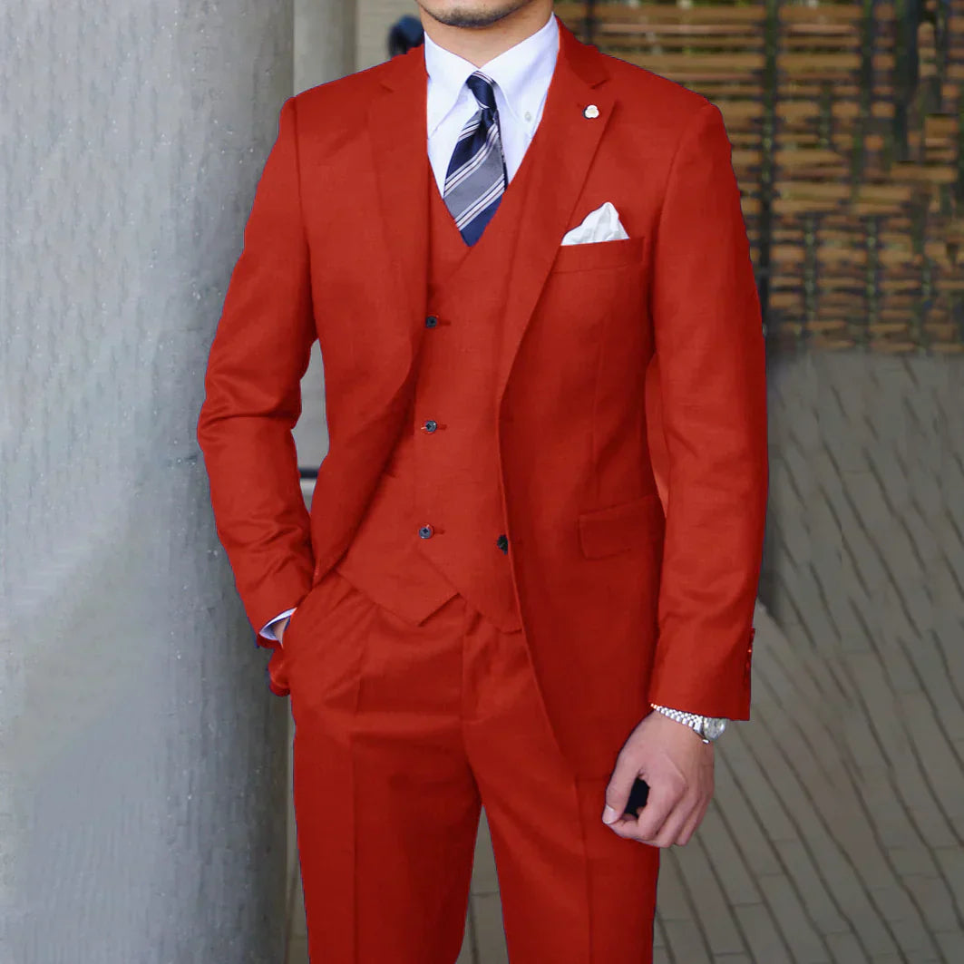 Augustin | Herren Eleganter Slim - Fit - Anzug