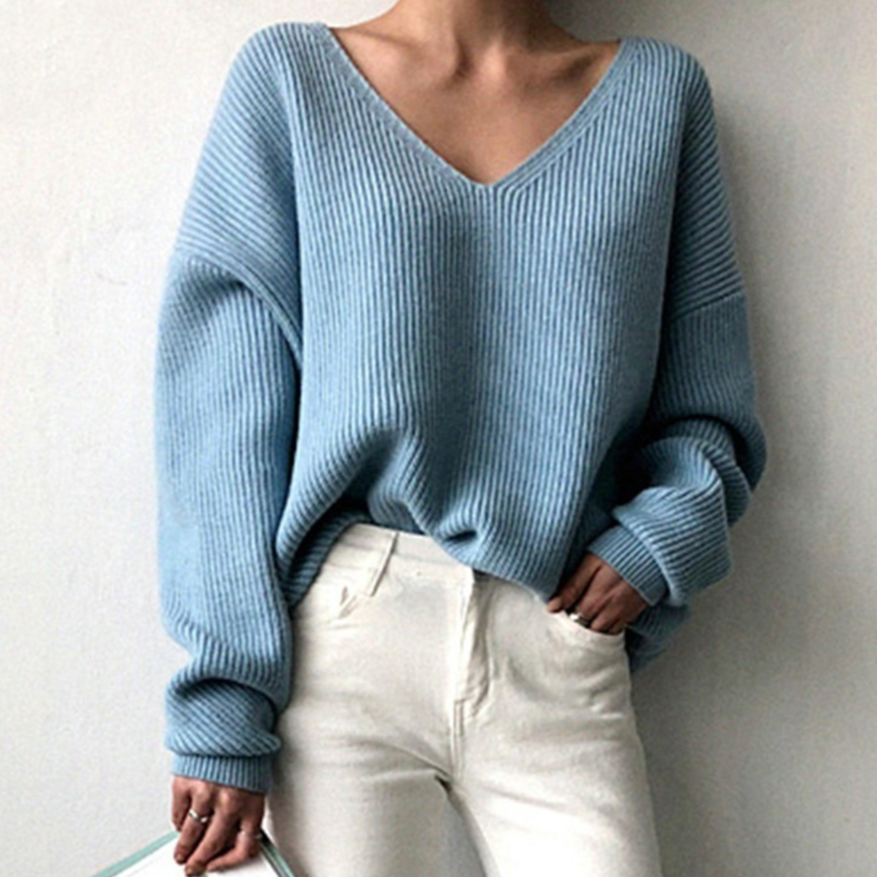 Mila - Eleganter Herbst Weiche Strickpullover für Damen