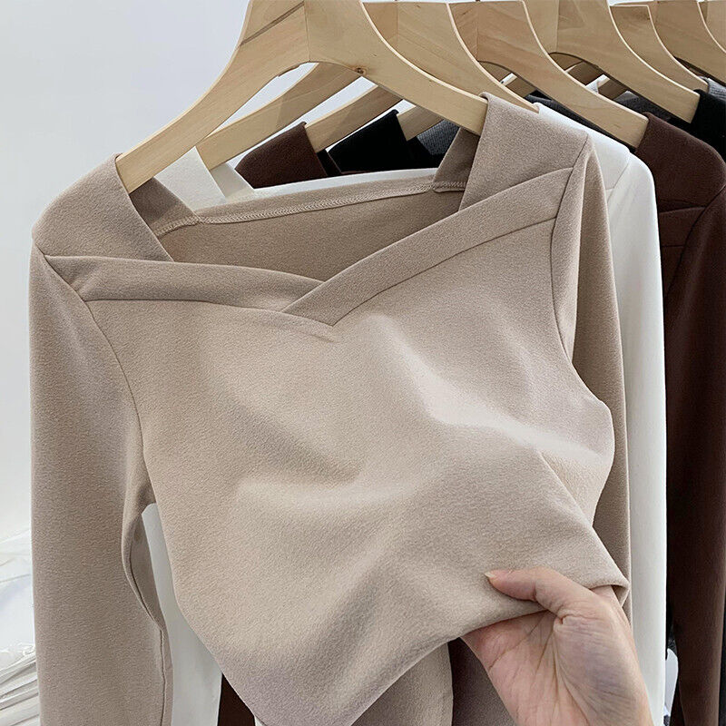 Angel - Damenstilvolle Figurbetonte Bluse