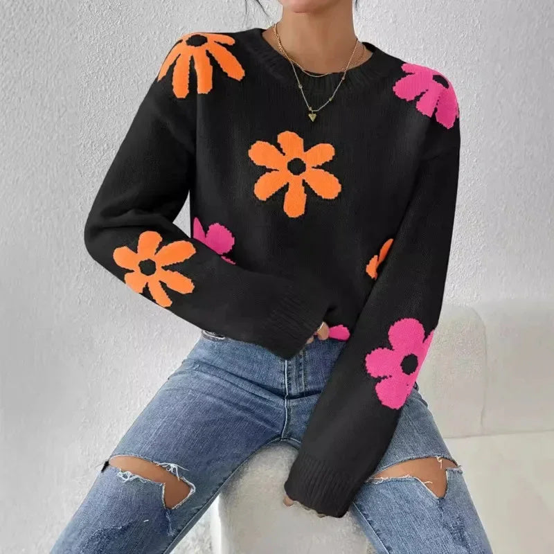 Joshi | Blütenpullover