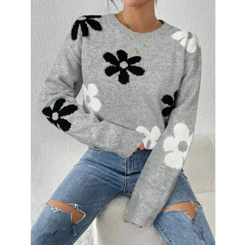 Joshi | Blütenpullover